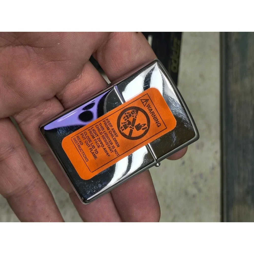 NEW!! Vintage‎ 1998 zippo laugh now cry later RARE